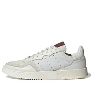 adidas �A�f�B�_�X �����Y �X�j�[�J�[ �yadidas Supercourt 'Chalk White Burgundy' EF5868�z �T�C�Y US_M_4.5