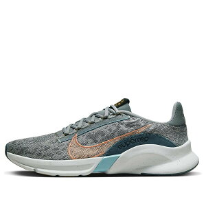 Nike �i�C�L �����Y �X�j�[�J�[ �yNike SuperRep Go 3 Next Nature Flyknit 'Wolf Grey Arctic Orange' DH3394-004�z �T�C�Y US_8(26.0cm)