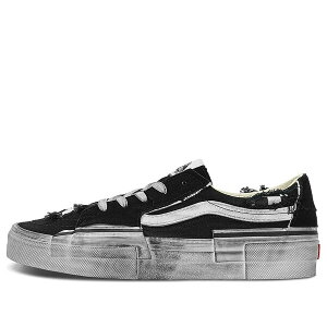 Vans �o���Y �����Y �X�j�[�J�[ �yVans SK8-Low Reconstruct 'Black White' VN0009QSBP7�z �T�C�Y US_5.5(23.5cm)