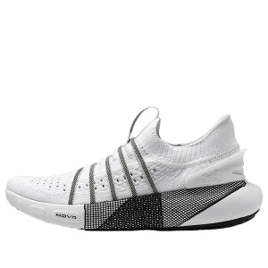 Under Armour �A���_�[�A�[�}�[ �����Y �X�j�[�J�[ �yUnder Armour HOVR Phantom 3 Slip 'White Black' 3026239-101�z �T�C�Y US_5.5(23.5cm)