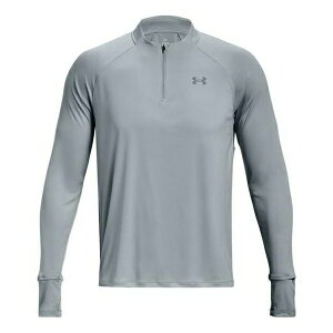 Under Armour A_[A[}[ Y Xj[J[ yUnder Armour Iso-Chill Up Pace 1/4 Zip Top 'Harbor Blue' 1377877-465z TCY US_M_XL