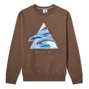 Nike iCL Y Xj[J[ yNike ACG Whale Crew Sweat 'Ironstone Smoke Grey' DH1580-004z TCY US_M_XXL