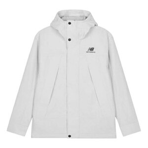 New Balance j[oX Y Xj[J[ yNew Balance Logo Print Windproof Jacket 'White' AMJ23357-GYMz TCY US_M_XXL