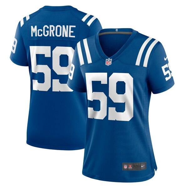 ナイキ レディース ユニフォーム トップス Cameron McGrone Indianapolis Colts Nike Women´s Team Game Jersey Royal