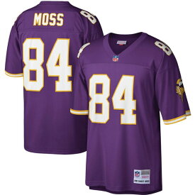 ミッチェル&ネス メンズ ユニフォーム トップス Randy Moss Minnesota Vikings Mitchell & Ness Legacy Replica Jersey Purple