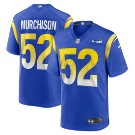 ナイキ メンズ ユニフォーム トップス Larrell Murchison Los Angeles Rams Nike Team Game Jersey Royal