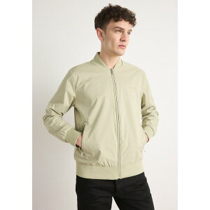 �J���o���N���C�� �����Y �W���P�b�g���u���]�� �A�E�^�[ MATTE JACKET - Bomber Jacket - moss gray