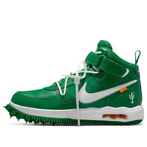 Nike iCL Y Xj[J[ yNike x Off-White Air Force 1 Mid SP Leather 'Pine Green' DR0500-300z TCY US_M_13