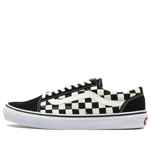 Vans �o���Y �����Y �X�j�[�J�[ �yVans Old Skool Dx Check Black/White 556436-0009�z �T�C�Y US_9.5(27.5cm)