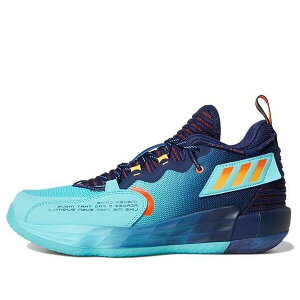 adidas �A�f�B�_�X �����Y �X�j�[�J�[ �yadidas Dame 7 EXTPLY GCA 'Dark Blue' GV9878�z �T�C�Y US_9.5(27.5cm)