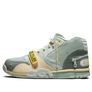 Nike �i�C�L �����Y �X�j�[�J�[ �yNike x Travis Scott Air Trainer 1 SP 'Grey Haze Olive Aura Canvas' DR7515-001�z �T�C�Y US_M_4