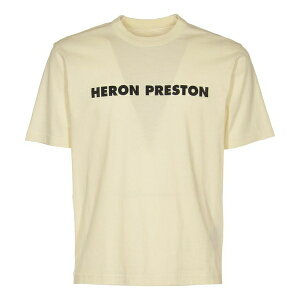 HERON PRESTON ヘロン プレストン メンズ スニーカー 【HERON PRESTON This Is Not T-shirt 'Beige' HMAA032S23JER0090110】 サイズ US_M_XS