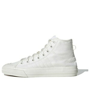 adidas AfB_X Y Xj[J[ yadidas Nizza HI RF 'All White' F34941z TCY US_9.5(27.5cm)