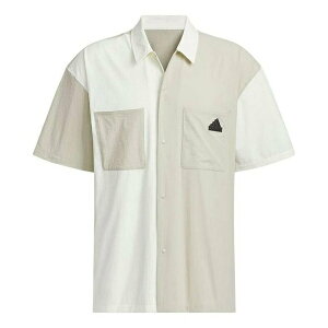 adidas アディダス メンズ スニーカー 【adidas Casual Shirt Asia Sizing 'Beige White' JI9814】 サイズ US_M_L