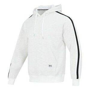 Under Armour アンダーアーマー メンズ スニーカー 【Under Armour Essential Heritage Fleece Hoodie 'White' 1373813-112】 サイズ US_M_M