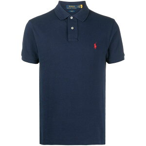�����t���[���� �����Y �|���V���c �g�b�v�X Polo pony embroidered polo shirt Blue