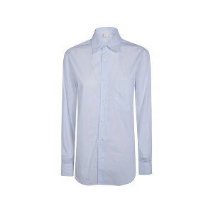 �A�X�y�W ���f�B�[�X �V���c �g�b�v�X Striped-pattern cotton shirt Blue