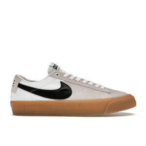 Nike �i�C�L �����Y �X�j�[�J�[ �yNike SB Zoom Blazer Low Pro GT White Gum�z �T�C�Y US_M_14 White/White/White/Black