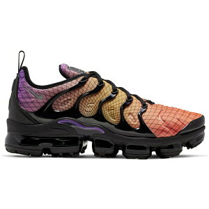 Nike �i�C�L �����Y �X�j�[�J�[ �yNike Air VaporMax Plus Grid Sunset�z �T�C�Y US_9(27.0cm) Bright Crimson/Reflect Silver-Black