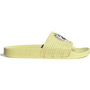 adidas �A�f�B�_�X �����Y �X�j�[�J�[ �yadidas Adilette Slides Palace Palaste Light Yellow�z �T�C�Y US_12(30.0cm) Yellow/Yellow/Weiss-Schwarz