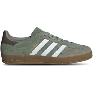 adidas AfB_X Y Xj[J[ yadidas Gazelle Indoor Silver Pebble Silver Greenz TCY US_M_13 Silver Pebble/Silver Green