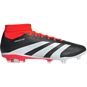 adidas �A�f�B�_�X �����Y �X�j�[�J�[ �yadidas Predator 24 League FG Core Black Cloud White Solar Red�z �T�C�Y US_9(27.0cm) Core Black/Cloud White/Solar Red