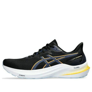 ASICS �A�V�b�N�X �����Y �X�j�[�J�[ �yASICS GT-2000 12 'Black Fellow Yellow' 1011B691-005�z �T�C�Y US_7.5(25.5cm)