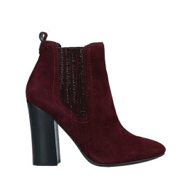 GUESS ゲス ブーツ シューズ レディース Ankle boots Burgundy