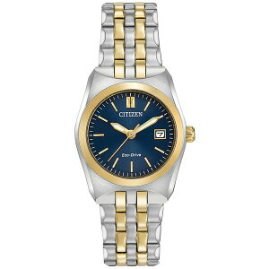 V`Y fB[X uXbgEoOEANbg ANZT[ Women's Eco-Drive Two-Tone Stainless Steel Bracelet Watch 28mm EW2294-53L Two-Tone