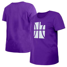 【送料無料】 ニューエラ レディース Tシャツ トップス Utah Jazz New Era Women's 2023/24 City Edition TShirt Purple