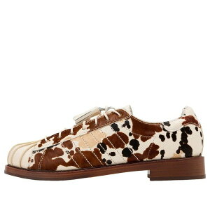 adidas �A�f�B�_�X �����Y �X�j�[�J�[ �yadidas x CLOT Superstar Dress 'Cow Print' JS5024�z �T�C�Y US_6.5(24.5cm)