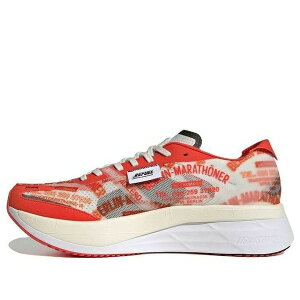 adidas �A�f�B�_�X �����Y �X�j�[�J�[ �yadidas Adizero Boston 11 'Red' GZ1798�z �T�C�Y US_6.5(24.5cm)