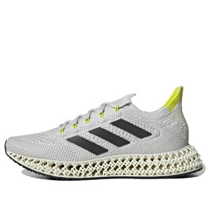adidas �A�f�B�_�X �����Y �X�j�[�J�[ �yadidas 4DFWD 'Halo Silver Acid Yellow' GY4933�z �T�C�Y US_8.5(26.5cm)