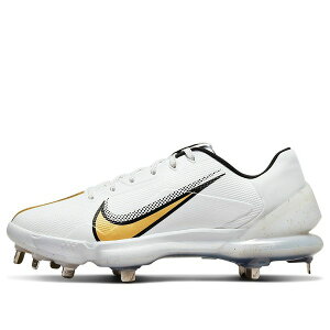 Nike �i�C�L �����Y �X�j�[�J�[ �yNike Force Zoom Trout 7 Pro 'White Metallic Gold' CQ7224-106�z �T�C�Y US_9(27.0cm)