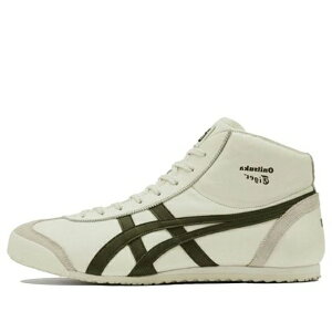 Onitsuka Tiger �I�j�c�J�^�C�K�[ �����Y �X�j�[�J�[ �yOnitsuka Tiger Mexico Mid Runner 'Cream Green' 1183B812-100�z �T�C�Y US_9(27.0cm)
