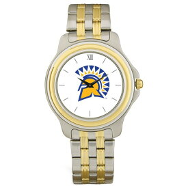 ジャーディン メンズ 腕時計 アクセサリー San Jose State Spartans Unisex TwoTone Team Logo Wristwatch Silver/Gold