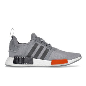 adidas アディダス メンズ スニーカー 【adidas NMD R1 Halo Silver Bahia Orange】 サイズ US_5(23.0cm) Halo Silver/Black Silver/Bahia Orange