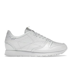 Reebok ���[�{�b�N �����Y �X�j�[�J�[ �yReebok Classic Leather Maison Margiela Memory Of White�z �T�C�Y US_9.5(27.5cm) Footwear White/Black/Footwear White