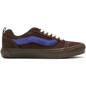 Vans �o���Y �����Y �X�j�[�J�[ �yVans Vault Knu Skool LX SNS Brown�z �T�C�Y US_M_4 Brown/Gum