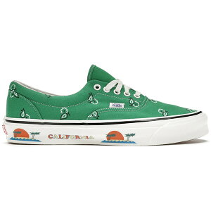 Vans �o���Y �����Y �X�j�[�J�[ �yVans OG Era Paisley Green�z �T�C�Y US_10(28.0cm) Fern Green/White