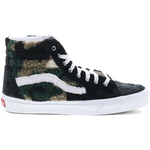 Vans �o���Y �����Y �X�j�[�J�[ �yVans Sk8-Hi Camo Sherpa�z �T�C�Y US_10.5(28.5cm) Camo/Black