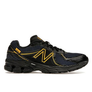 New Balance �j���[�o�����X �����Y �X�j�[�J�[ �yNew Balance 860v2 Dime Black�z �T�C�Y US_12(30.0cm) Black/Navy-Yellow