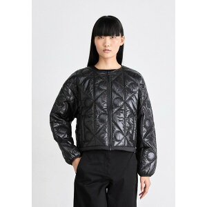 JoNC fB[X WPbgu] AE^[ LOGO QUILTED INSULATED LINER - Bomber Jacket - black