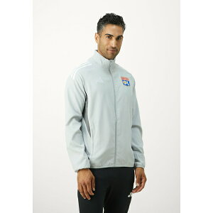 AfB_X Y WPbgu] AE^[ OLYMPIQUE LYONNAIS PRE JACKET - Club wear - team light grey