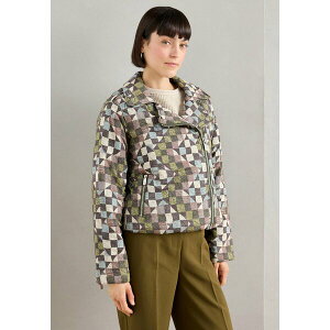 XRb`Ah\[_ fB[X WPbgu] AE^[ QUILTED BIKER JACKET - Light jacket - multicolor