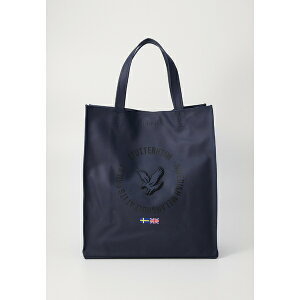 XgDbenC Y g[gobO obO STUTTERHEIM X LYLE & SCOTT BAG UNISEX - Tote bag - navy