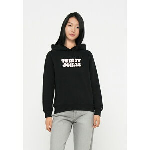 g~[qtBK[ fB[X p[J[EXEFbgVc AE^[ LOGO HOODIE - Sweatshirt - black