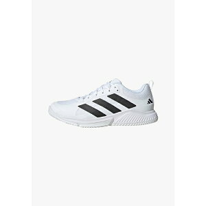 AfB_X Y oXPbg{[ X|[c COURT TEAM BOUNCE 2.0 - Carpet court tennis shoes - cloud white core black cloud white