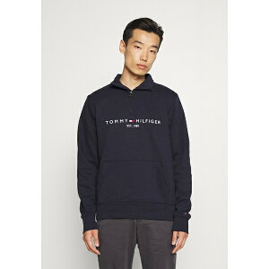 g~[ qtBK[ Y p[J[EXEFbgVc AE^[ LOGO MOCKNECK - Sweatshirt - desert sky