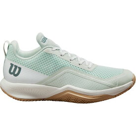 ウィルソン レディース スニーカー シューズ Wilson Women's Rush Pro Lite Tennis Shoes Green/White